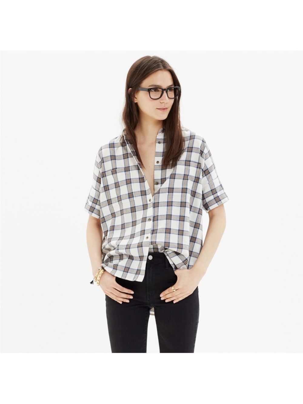 MADEWELL courier flannel shirt✨